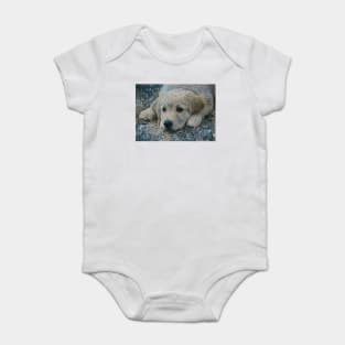 Finnegan Golden Pup Baby Bodysuit